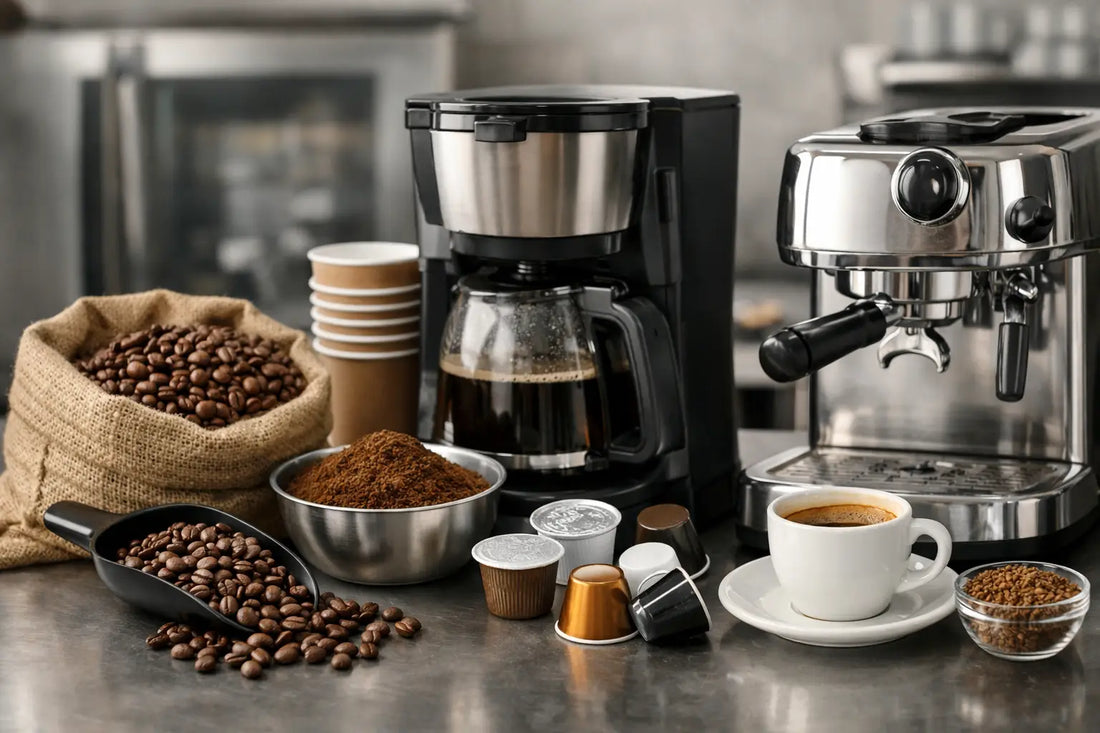 Best Coffee Formats for Commissaries Compared