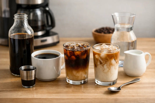 Coffee Concentrate Dilution Ratio Chart for Service