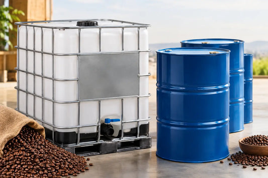 IBC Totes Versus Coffee Drums for Coffee Service