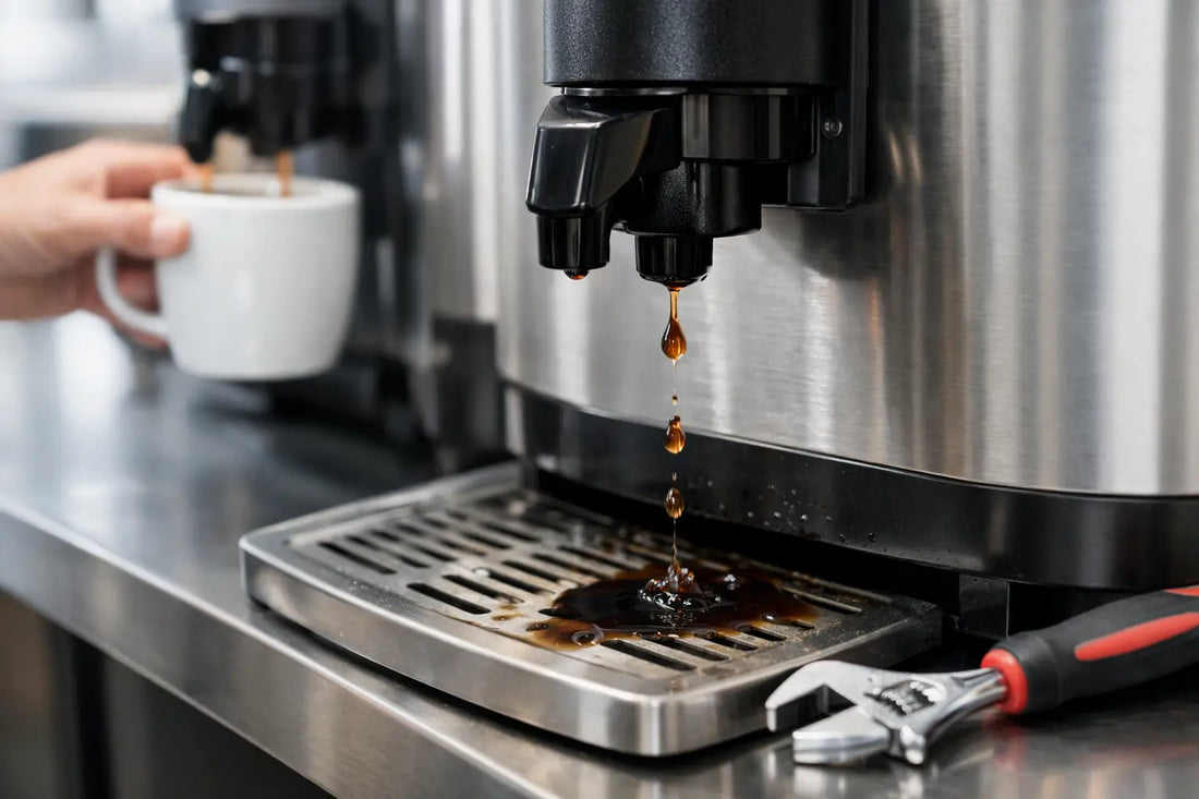Prevent Coffee Dispenser Leaks at the Source