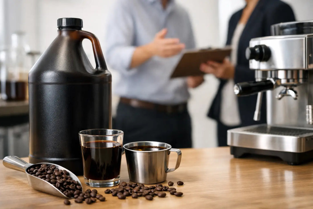 Choosing a Commercial Coffee Concentrate Supplier