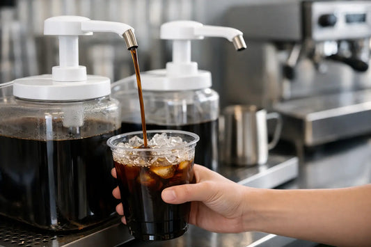 Clean Coffee Concentrate Pumps for Fast Service
