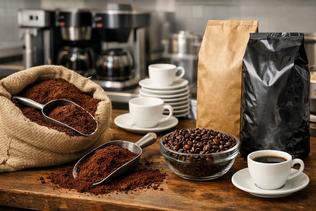 Bulk Ground Coffee for Foodservice Buyers