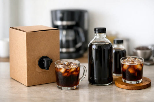 Bag in Box Coffee vs Bottled Concentrate