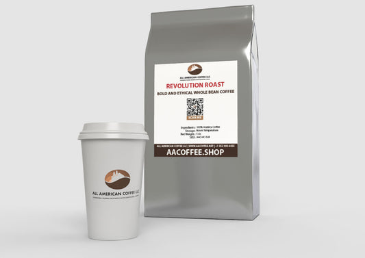 all american coffee llc 5 lb whole bean coffee revolution roast