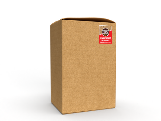 Bulk whole bean roasted coffee - Classic Roast 50 lb case.