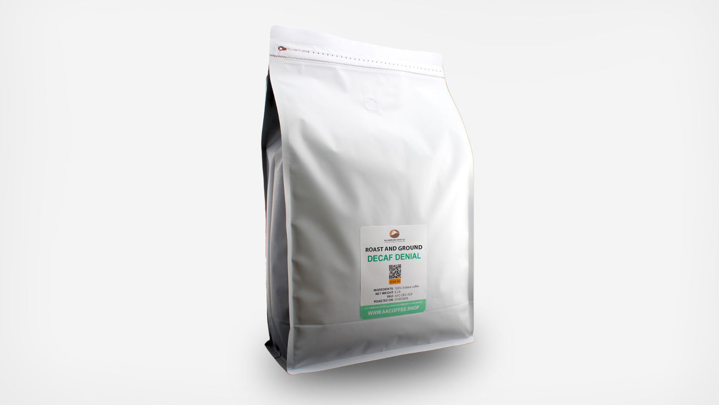 Decaf Denial – Rich Decaf Arabica Coffee with East African Roots - 5lb.