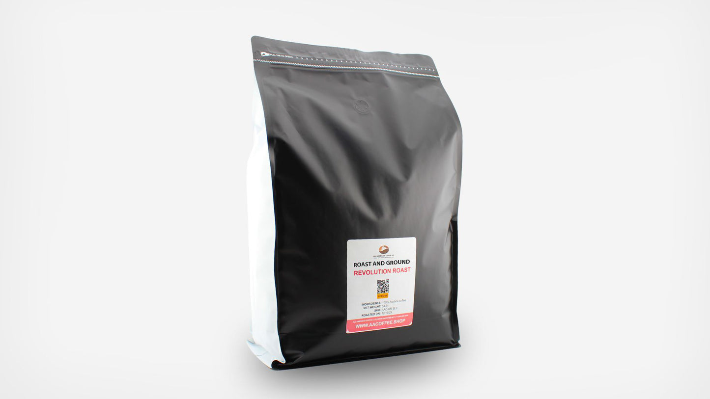Revolution Roast – Bold & Ethical 100% Arabica Coffee - 5lb